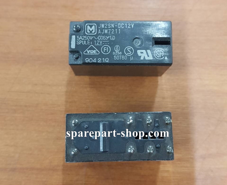 Relay JW2SN-DC12V Panasonic 8ขา