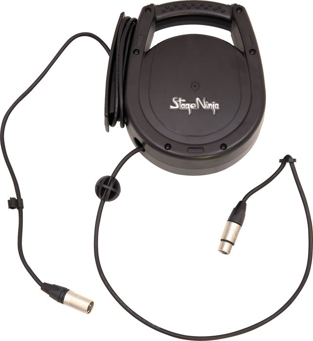Stage Ninja Retractable XLR Female 26' Microphone