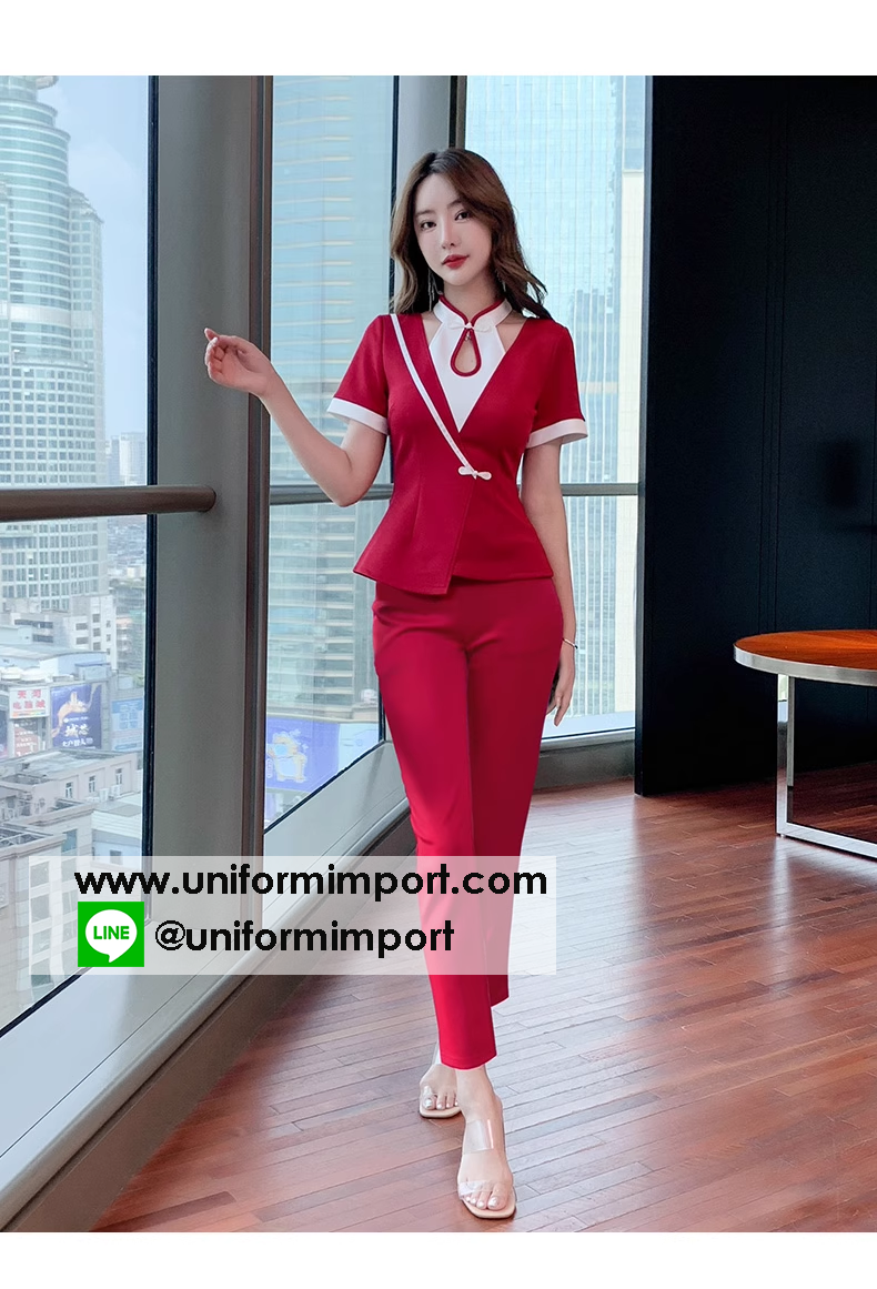 ชุดทำงานผู้หญิง ++คลิกดูรายละเอียดด้านใน ชุดทำงานผู้หญิง ชุดทำงานออฟฟิศ ชุดพนักงานคลินิก ชุดฟอร์มพนักงาน ชุดพนักงานต้อนรับ ชุดเดรส