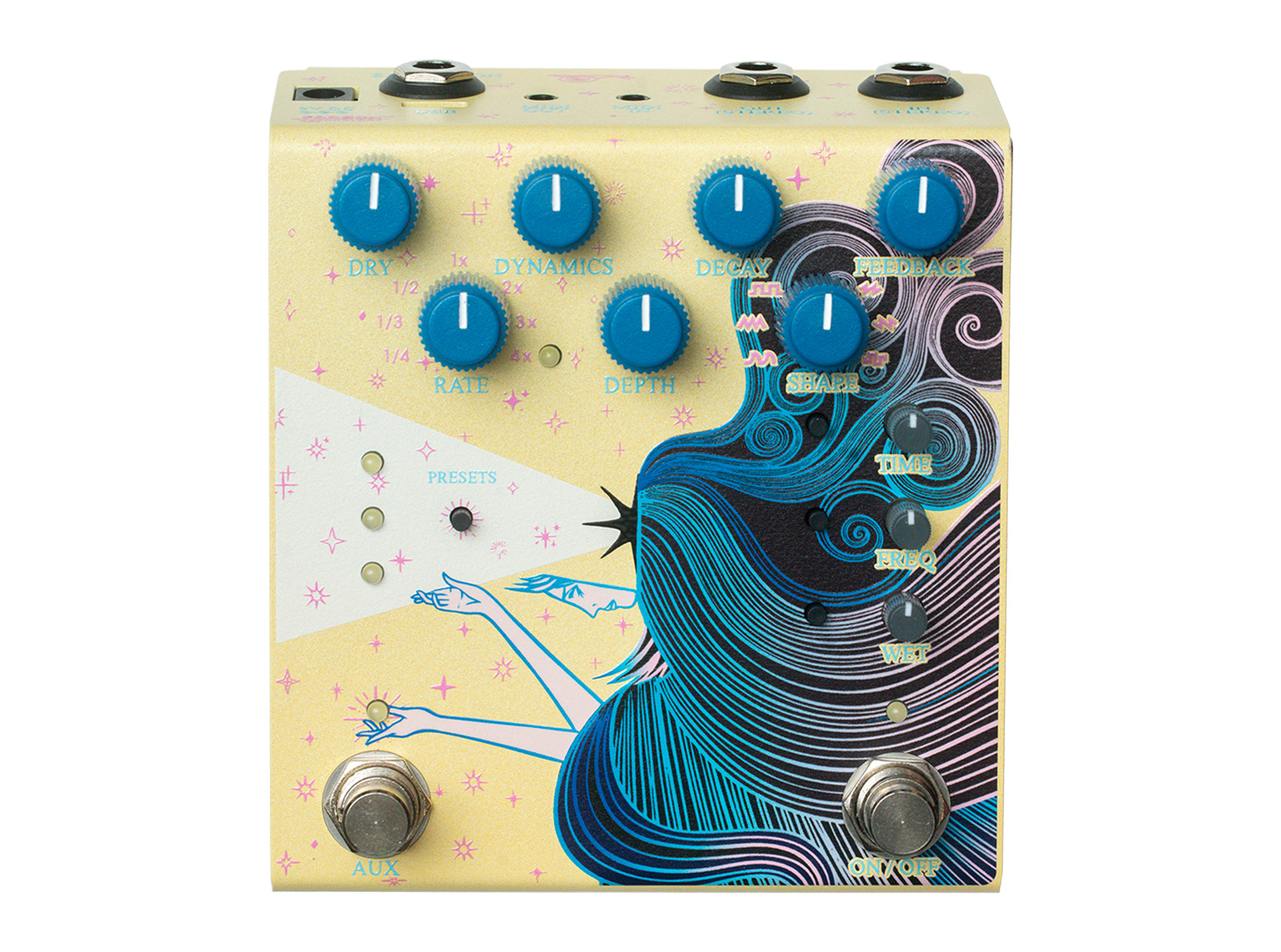 Old Blood Noise Endeavors Sunlight Stereo Dynamically Held Reverb Pedal