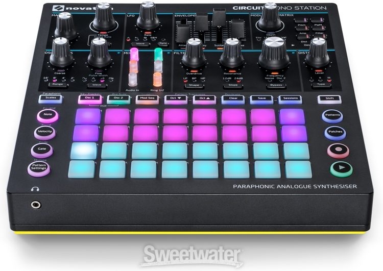 Novation Circuit Mono Station Paraphonic Analog Synthesizer and Sequencer