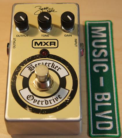 MXR ZW-44 Wylde Overdrive Pedal - Music Boulevard บริษัท