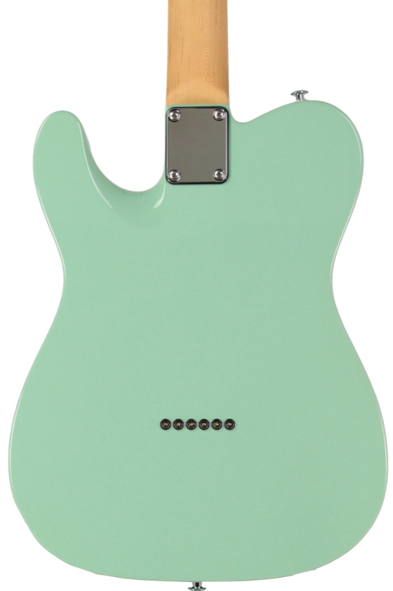 Suhr Classic T Select Guitar, Alder, Rosewood, Surf Green