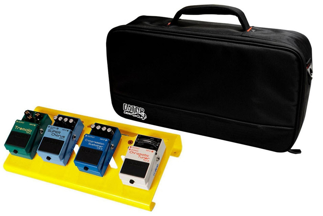 Gator Aluminum Pedal Board - Small with Bag