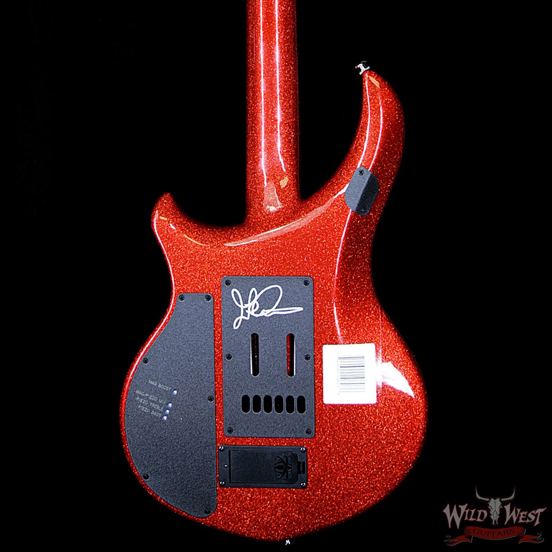 Ernie Ball Music Man BFR Limited Edition #94 of 105 John Petrucci Signed Majesty - Cinnabar Red