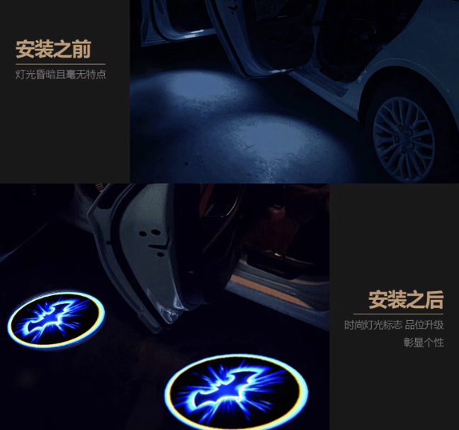 ไฟฉายประตูต้อนรับ Wuling Binguo EV