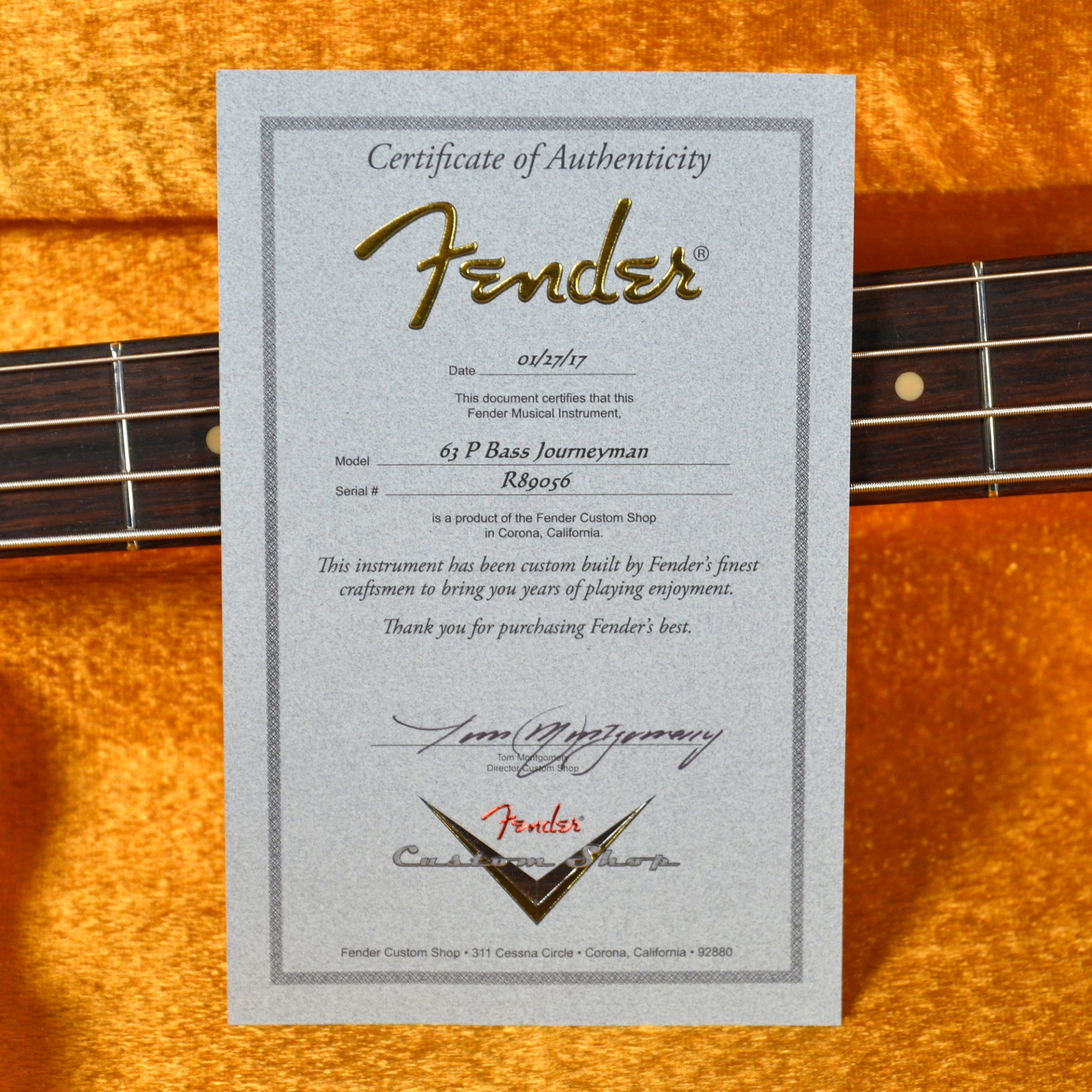 Fender Custom Shop 1963 Precision Bass Journeyman Relic RW Faded Shoreline Gold