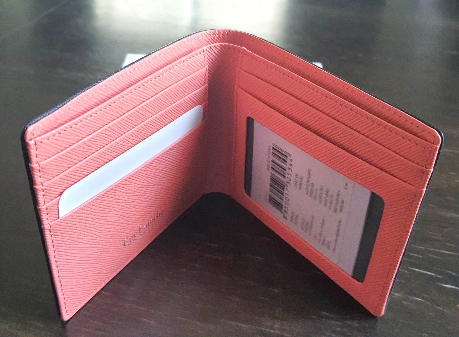 กระเป่าสตางค์ Guy Laroche ดำ-โอรส ใหม่ แท้