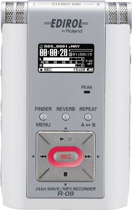 Edirol R-09 24-Bit Wave/MP3 Recorder