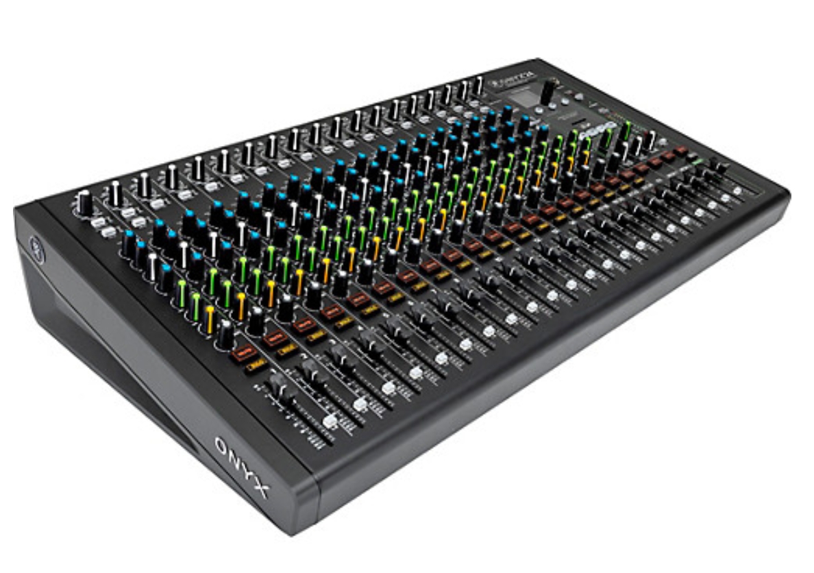 Mackie Onyx24 24-channel Analog Mixer with Multi-track USB