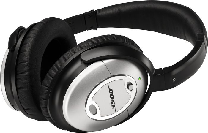Bose QuietComfort 15 Acoustic Noise Cancelling headphones Silver