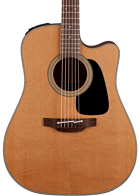 Takamine Pro Series 1 Dreadnought Cutaway Acoustic Electric Guitar - Natural