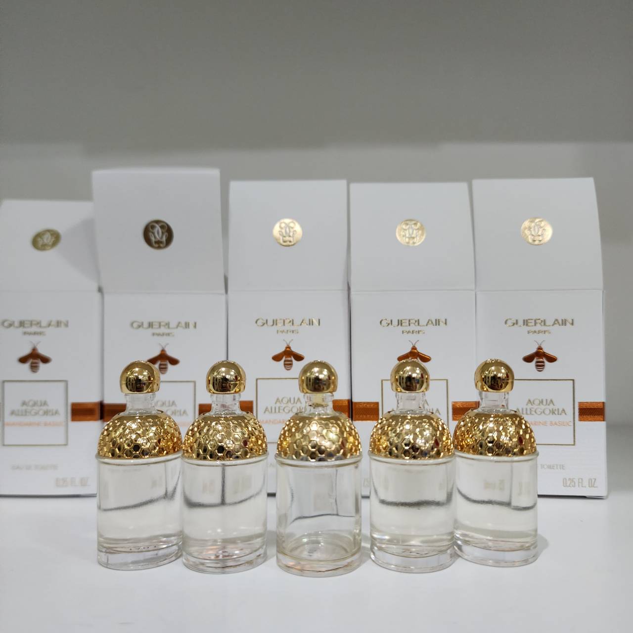 น้ำหอมจิ๋วมินิ Guerlain Aqua Allegoria Mandarine Basilic EDT 7.5 ml (แบบแต้ม) ( Mini Perfume น้ำหอมขนาดพกพา)