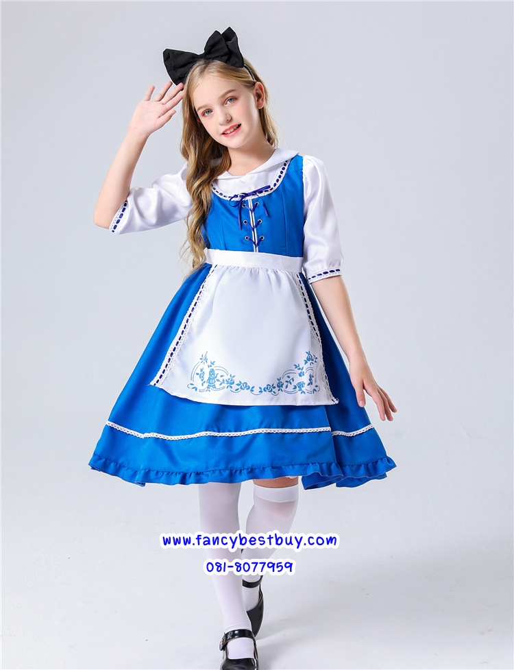 ชุดประจำชาตินอร์เวย์ Norway Costume มีขนาด 130, 140, 150