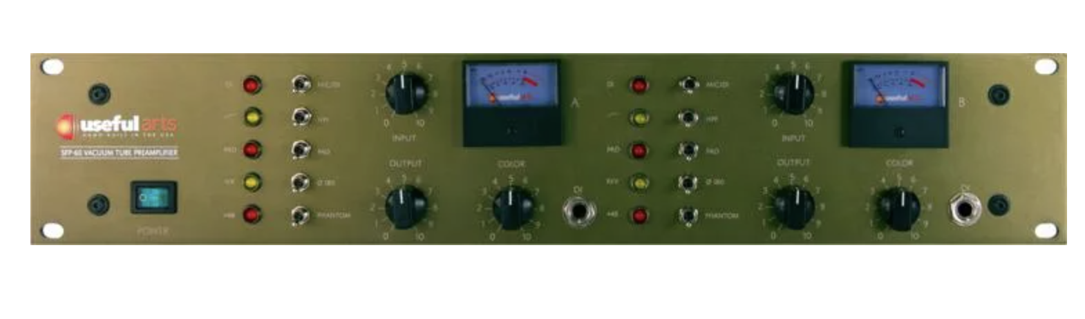 Useful Arts SFP-60 2-channel Tube Microphone Preamp