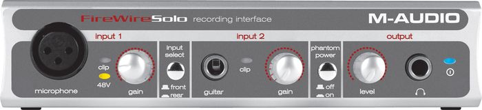 M-Audio FireWire Solo Mobile Audio Interface