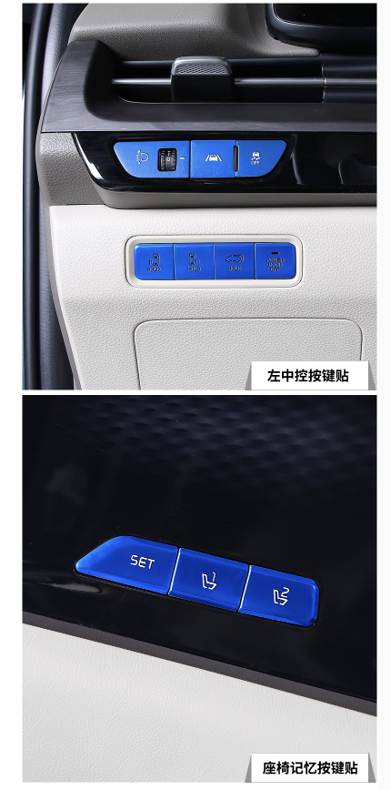 ครอบกันรอยปุ่ม KIA Carnival KA4(Gen4)