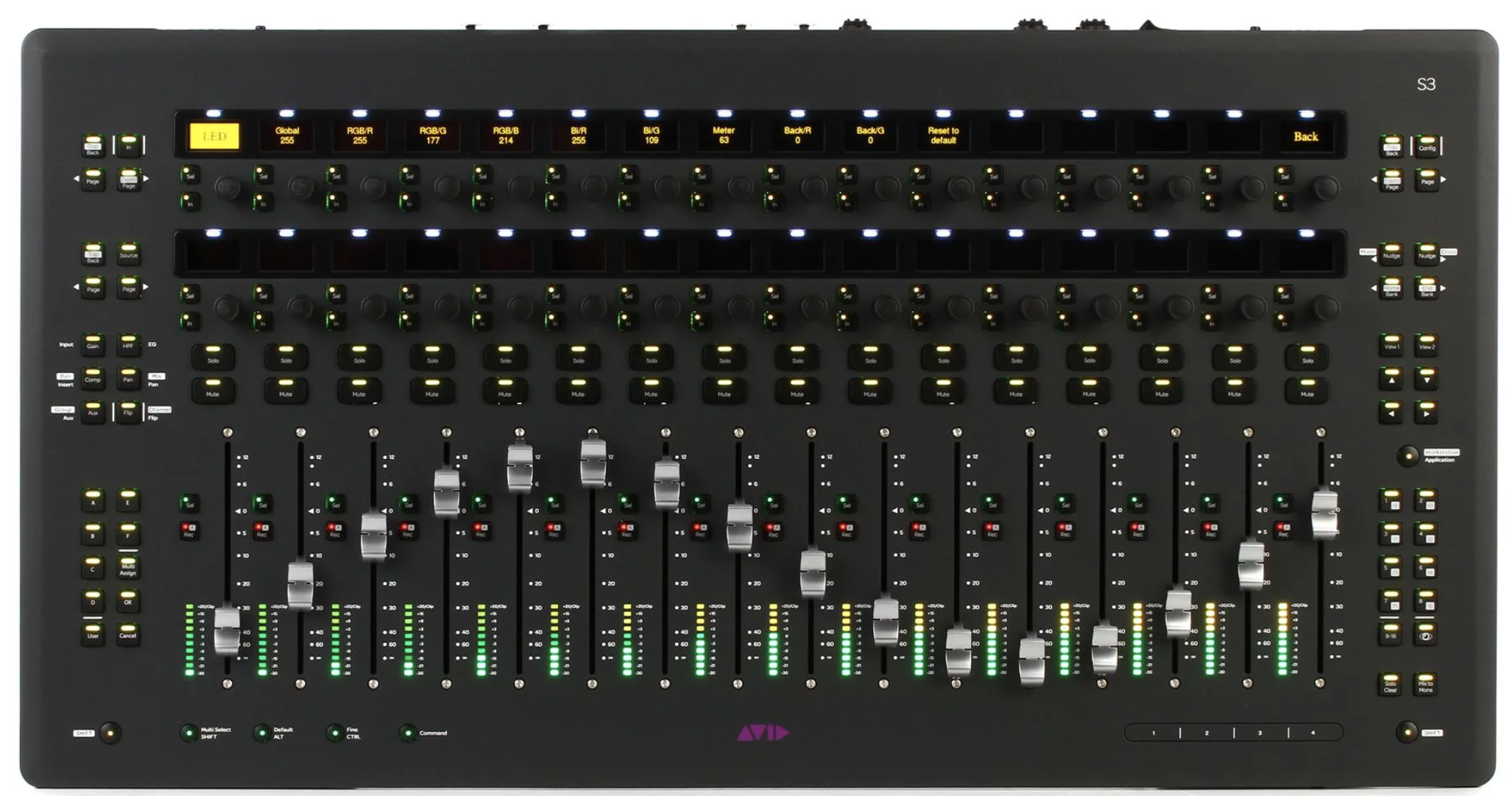 Avid S3 EUCON Desktop Control Surface