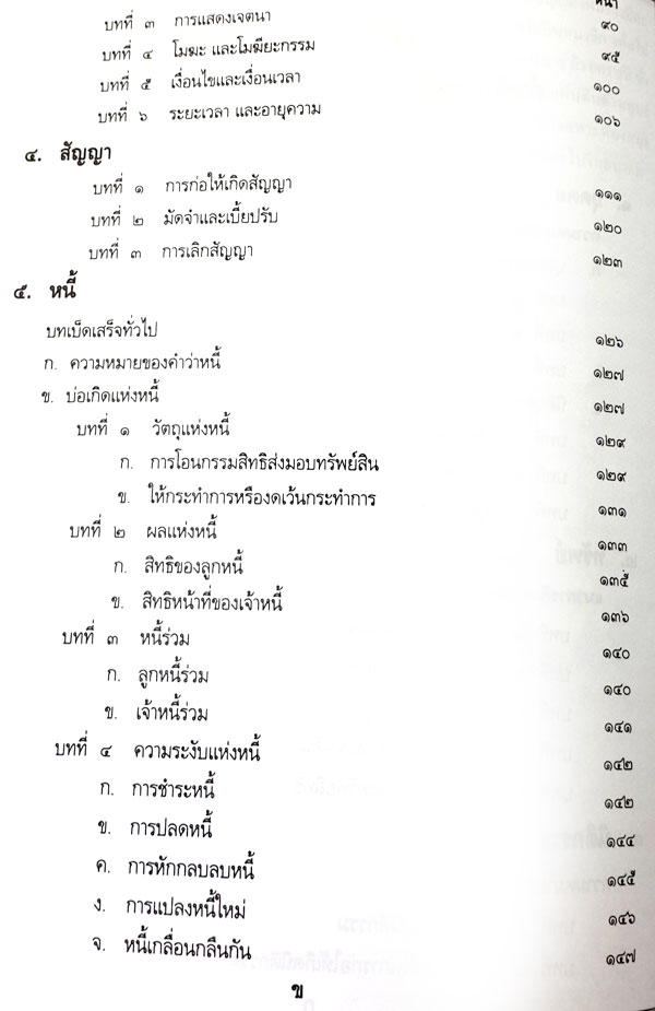 คำอธิบายหลักกฎหมายแพ่งและพาณิชย์ 1 ว่าด้วย บุคคล ทรัพย์ นิติกรรม สัญญา หนี้ ละเมิด