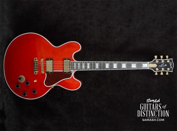 Gibson 2016 B.B. King Lucille Limited Cherry Semi-Hollow Body Electric Guitar