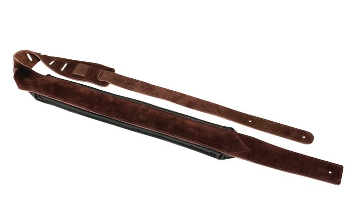 Perri's 2" Italian Suede Guitar Strap with Deluxe Soft Glove Leather Pad
