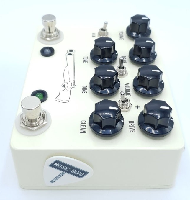 JHS Pedals Double Barrel V4 Overdrive Effects Pedal