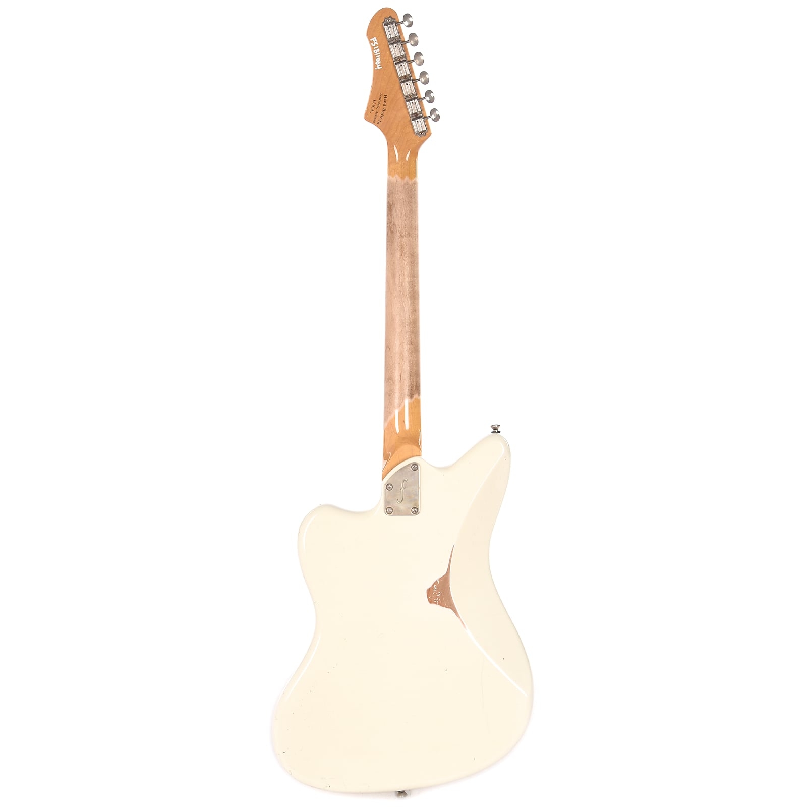 Fano Standard JM6 Olympic White Distressed w/P90 Pickups