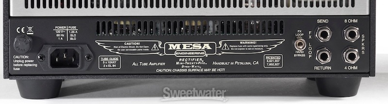 Mesa/Boogie Mini Rectifier Twenty-Five (Silver Diamond Plate)