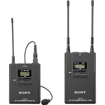 Sony UWP-V1 Wireless Lavalier Microphone Package (30/32 - 566 to 590MHz)