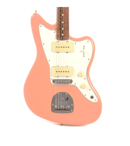 Fender Player Jazzmaster Pacific Peach w/Matching Headcap, Pure Vintage '65 Pickups, & Series/Parallel 4-Way