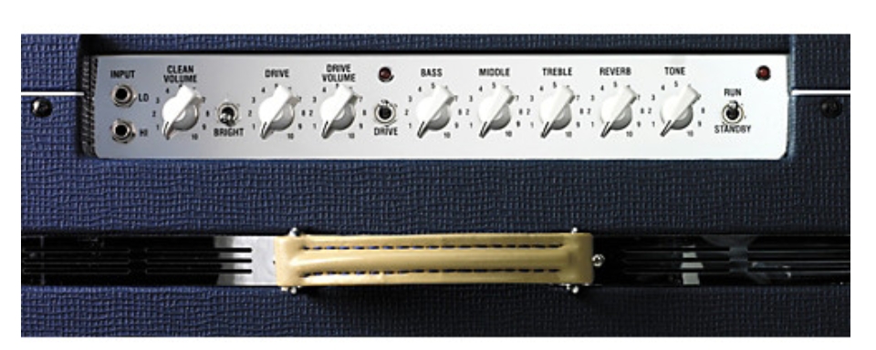 Laney Lionheart L20H 20W Tube Guitar Amp Head Blue Tolex