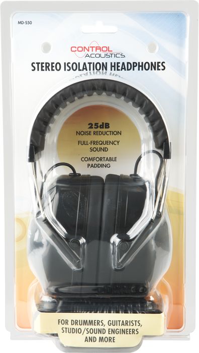 Control Acoustics MDS50 Stereo Isolation Headphones