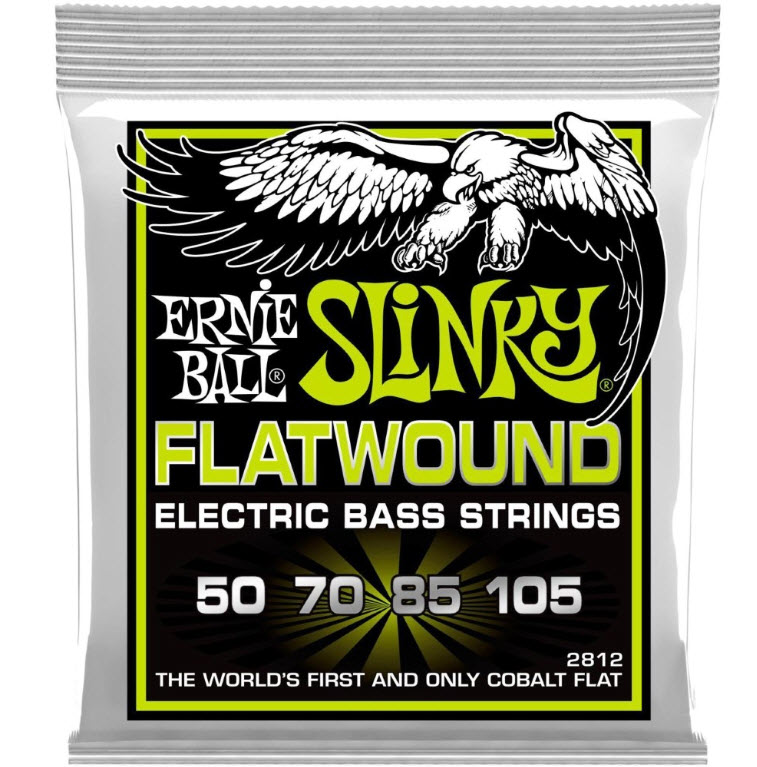 Ernie Ball P02812 Regular Slinky Flatwound Bass Strings