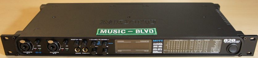 MOTU 828mk3 Hybrid Firewire Audio Interface