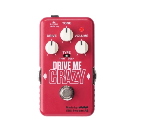 EBS Drive Me Crazy Distortion/Overdrive