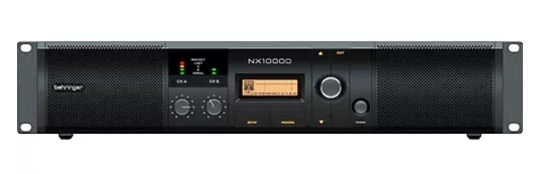 Behringer NX1000D Power Amplifier with DSP