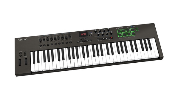 Nektar Technology Impact LX61+ 61-Key USB MIDI Controller Keyboard