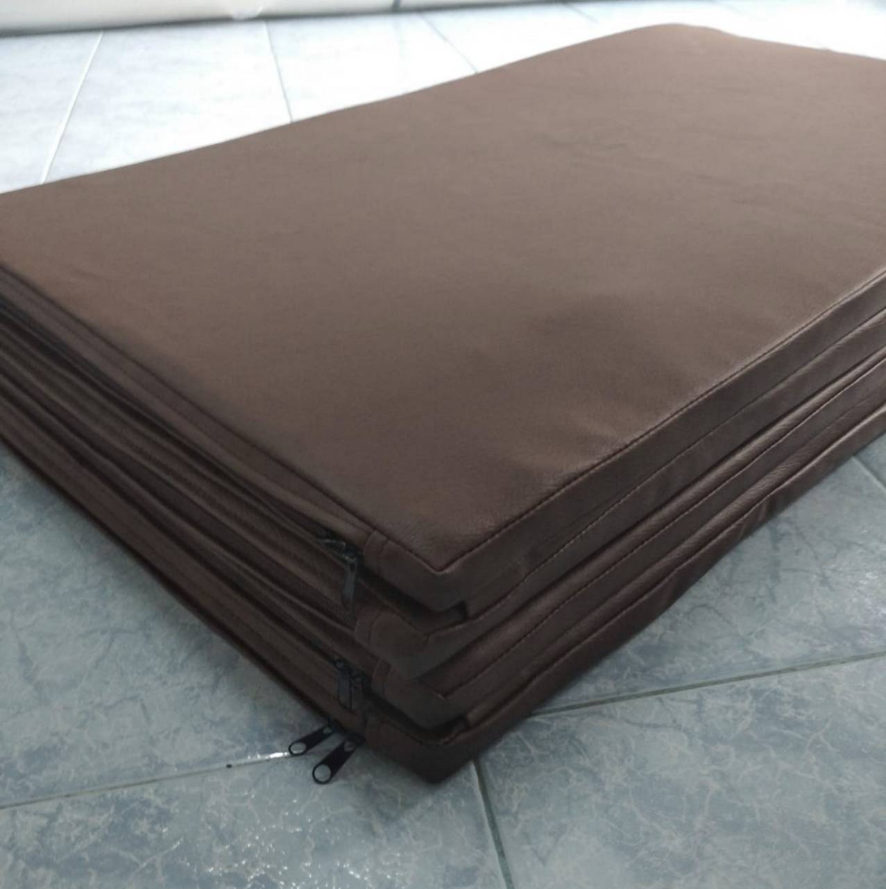 ที่นอนพระหุ้มนั่งเทียม และ สำหรับผู้ปฏิบัติธรรม ขนาด กว้าง 90ซม ยาว200ซม หนา 1 นิ้ว