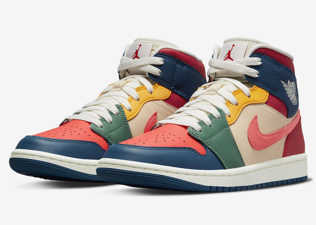 Nike Air Jordan 1 Mid ‘Multi-Color’