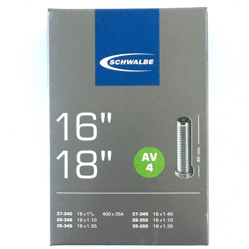 ยางใน Schwalbe 16 x 1.10 - 1.3/8 - 1.40 // 18 x 1.10 - 1.35
