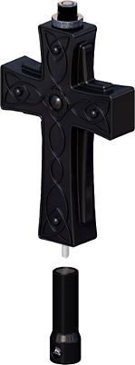 Ultimate Support Dark Magic - Custom Mic Topper Black