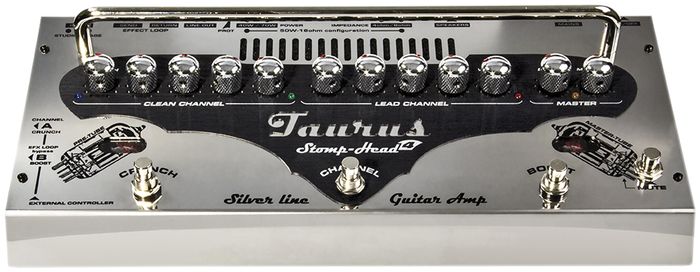 Taurus Stomp-Head 4.SL High Gain 70/40W Guitar Head Black