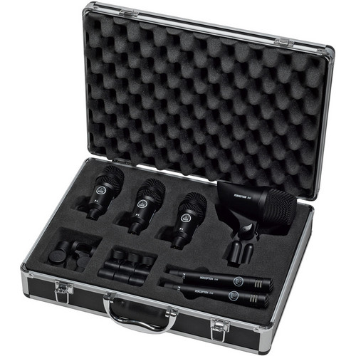 AKG Groove Pack 6 Drum Microphone Package with Case