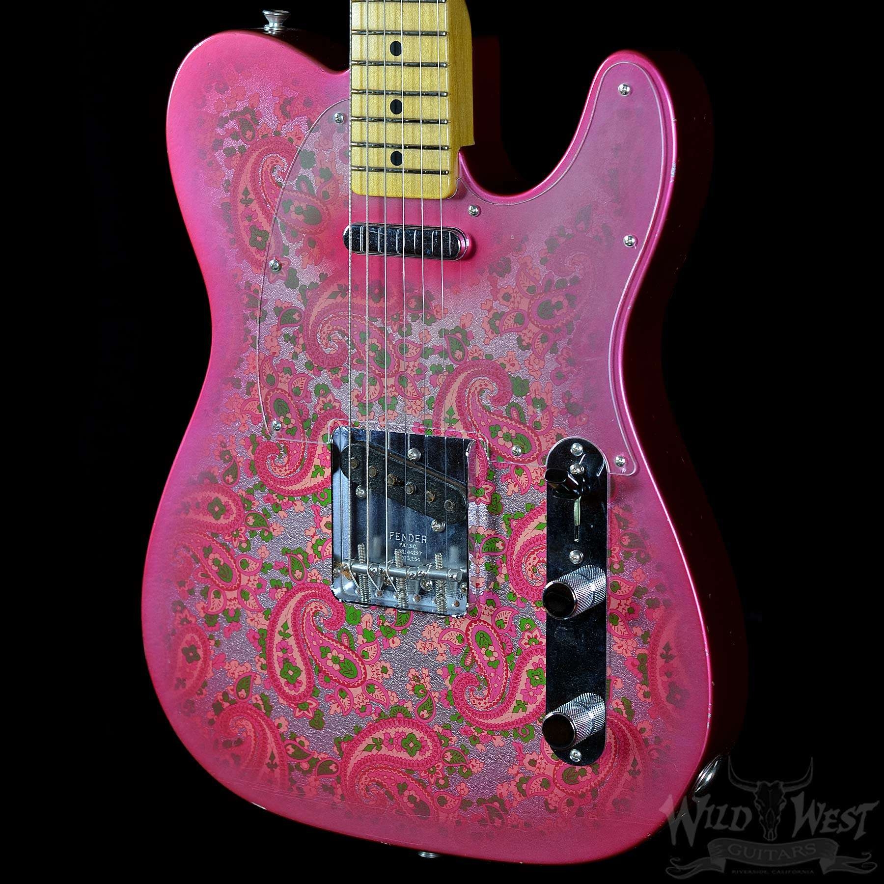 Fender Custom Shop Masterbuilt Closet Classic 1967 Pink Paisley Telecaster by Todd Krause