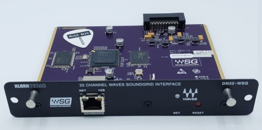 Klark Teknik DN32-WSG 32-Channel Waves SoundGrid Expansion Module