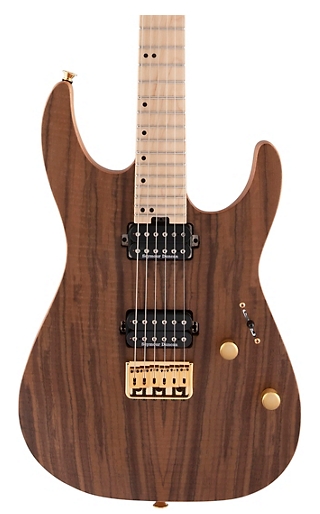 Charvel Pro-Mod DK24 HH HT M Mahogany with Figured Walnut Natural