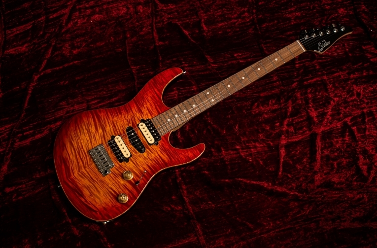 Suhr Modern Plus Prototype Fireburst Electric Guitar - LIMITED EDITION
