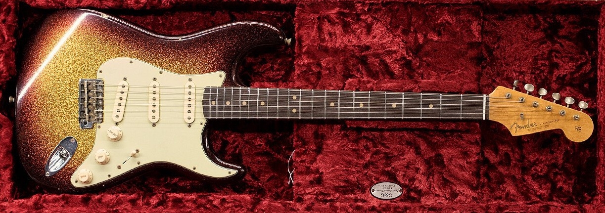 Fender Custom Shop 1963 Journeyman Relic Stratocaster - 3-Tone Sunburst Sparkle - NAMM