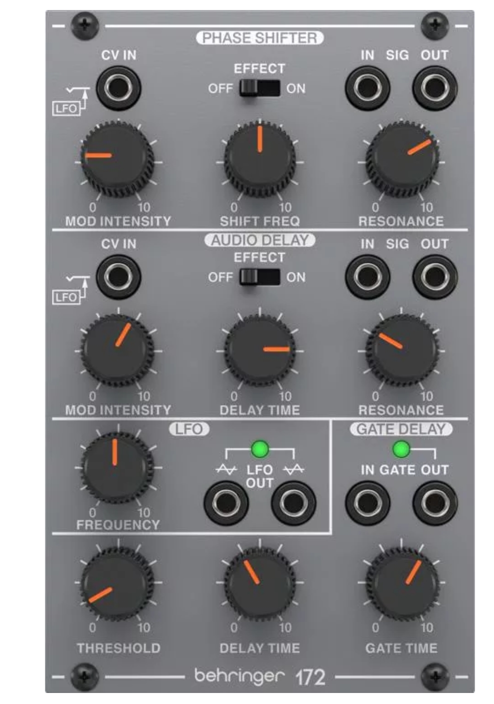 Behringer 172 Phase Shifter / Delay / LFO Eurorack Module