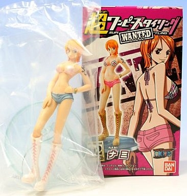 Nami Rare Color : Super ONE PIECE Styling -WANTED Lot JP (แท้)
